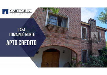 Casa 7 ambientes en Ituzaingo  APTO CREDITO
