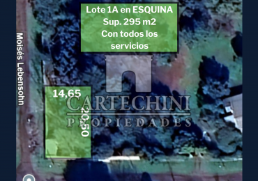 Paso del Rey - Lote de 295m2 con todos los servicios